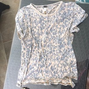 Free People Animal Printed Tee!